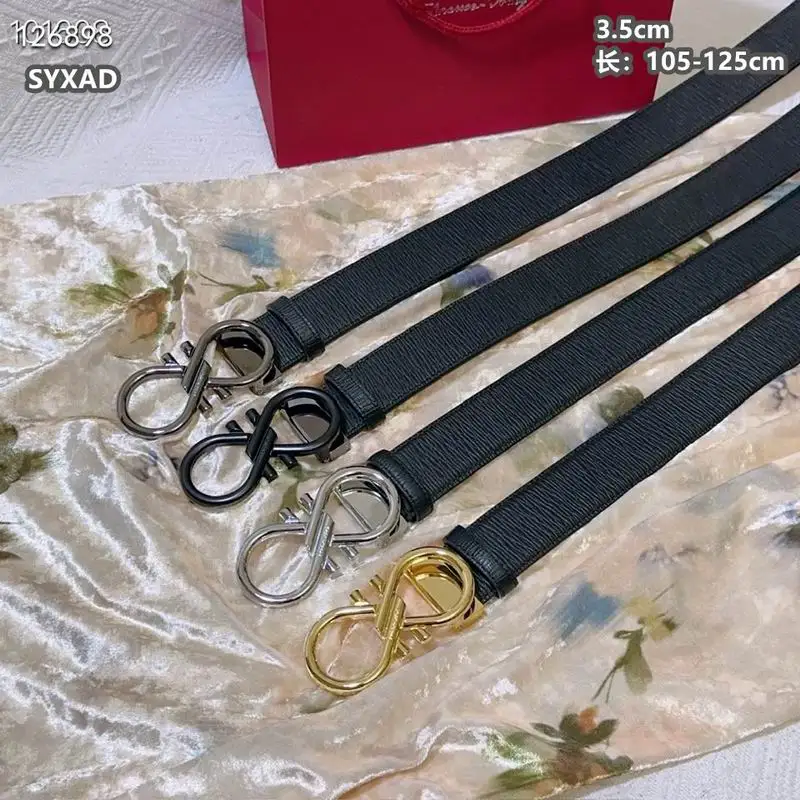 Ferragamo belt 35mmX105-125cm 8L94